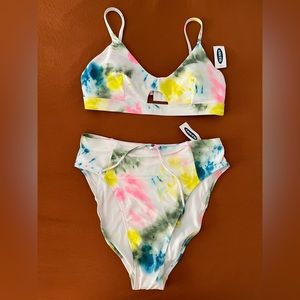NWT OLD NAVY TIE DYE SWIM SET